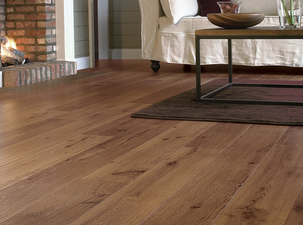 Pavimento in vinile effetto parquet