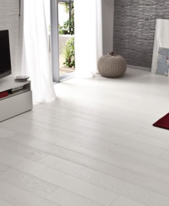 Parquet Rovere Sbiancato Neve