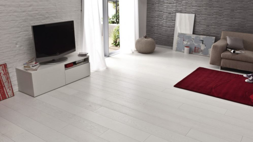 Parquet Rovere Sbiancato Neve