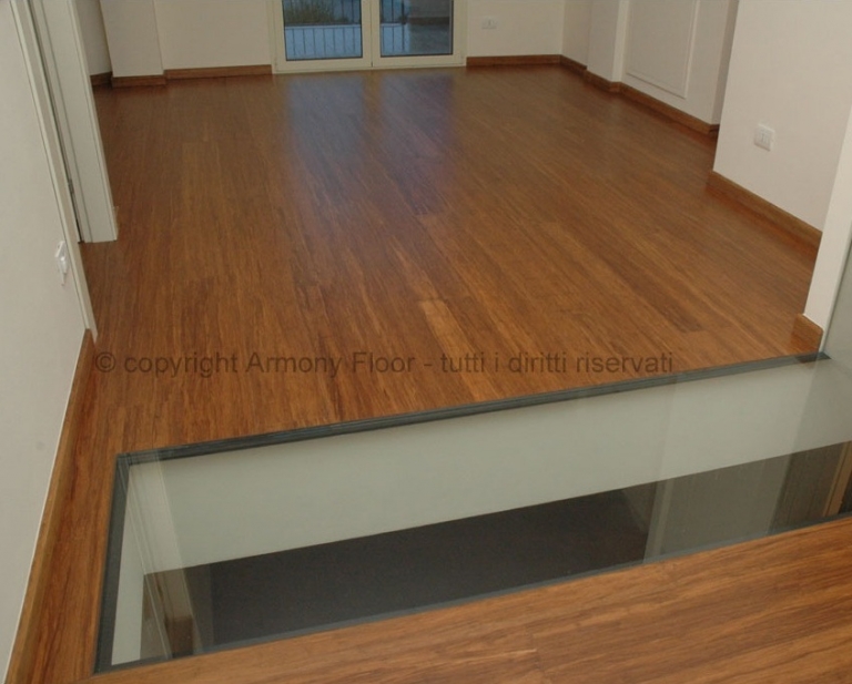 parquet-armony floor parquet bamboo strand woven carbonizzato m 002