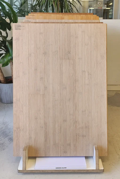 parquet bamboo orizzontale sbiancato carbonizzato spazzolato listone 10