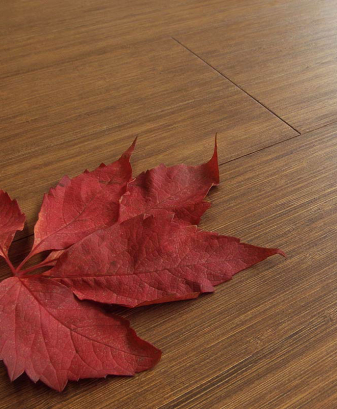 parquet bamboo realizzato a mano noce biondo verticale maxiplancia 06