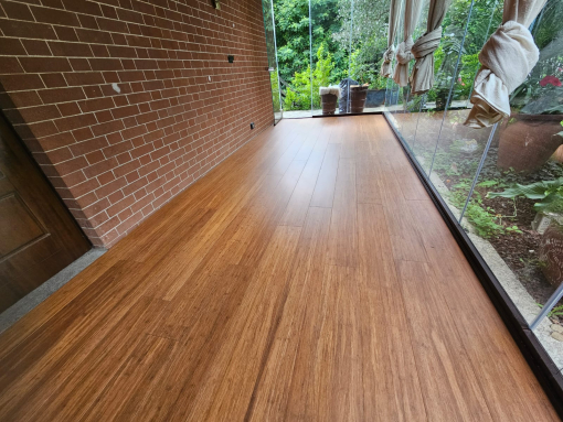 parquet bamboo strand woven carbonizzato massello 03