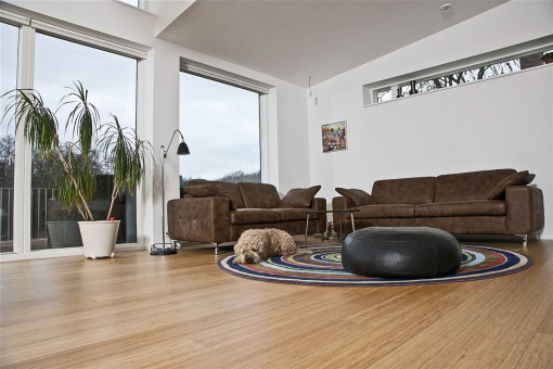 parquet bamboo verticale carbonizzato prefinito listone 09