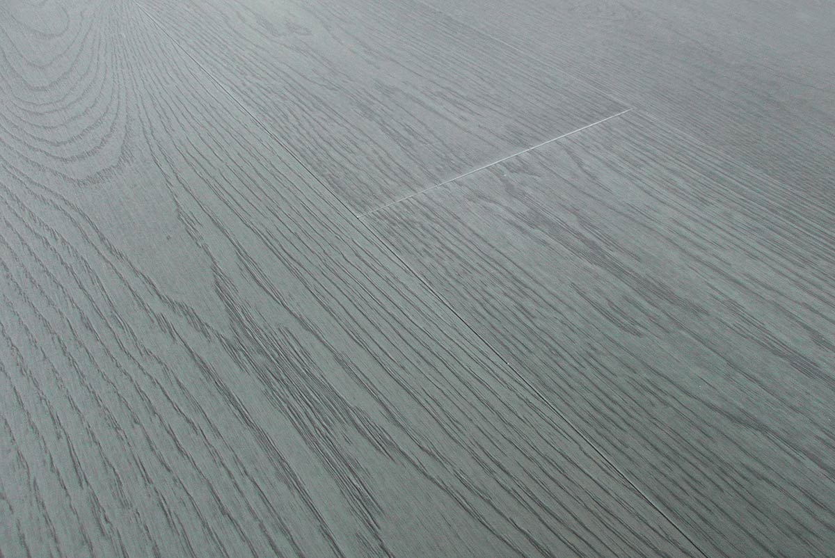 Parquet grigio chiaro in legno rovere, made in italy Parquet rovere grigio chiaro