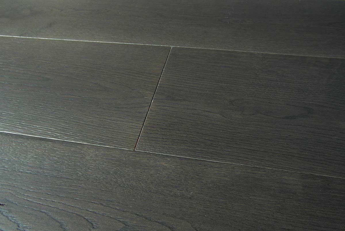 Parquet grigio scuro: maxiplancia rovere prefinito, italia Parquet grigio scuro
