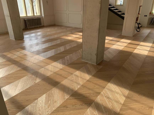 parquet rovere spina francese naturale supporto betulla 04